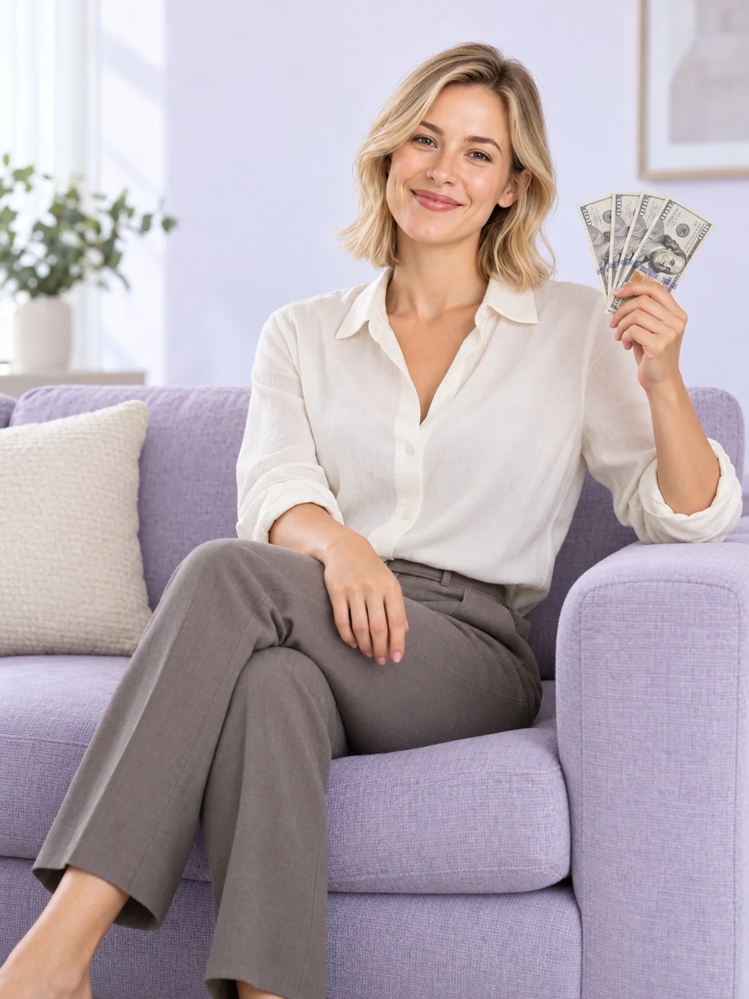 Missouri borrower with Integra Credit loan funds at home