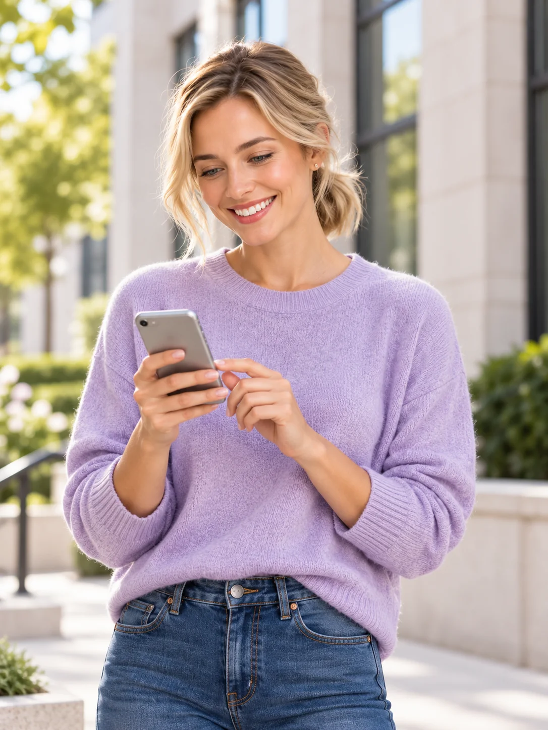 Customer entering her Integra Credit invitation code on her phone